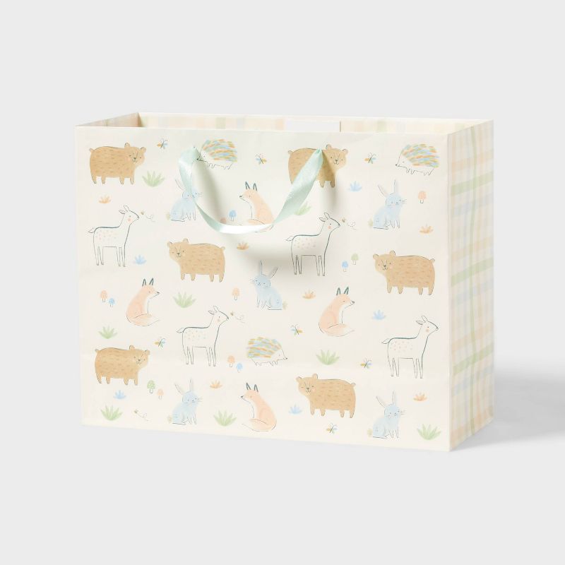 Medium Woodland Animals Baby Shower Gift Bag - Spritz™