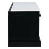 Okak Storage Cabinet, Accent Cabinet with 2 Drawers and 2 Doors, Cabinet for Living Room, Bedroom, Entryway, Hallway, Black - 4 of 4