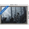 Trends International Tim Burton's The Corpse Bride - Victor In The Woods Framed Wall Poster Prints - 3 of 4