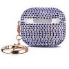 Worryfree Gadgets Case for Airpods 3rd Generation Case Sparkly Diamond Airpod 3 Case with Keychain TPU Shockproof Protective Premium Bling Rhinestone - 2 of 4
