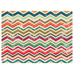 3'x4' Chevron 9 to 5 Desk Chair Mat - Bungalow Flooring - 1 of 4