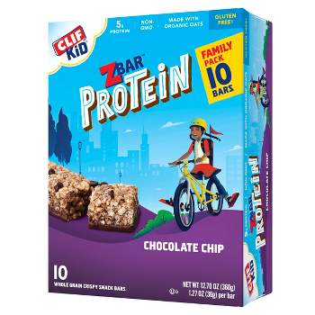 CLIF Kid ZBAR Protein Chocolate Chip Snack Bars
