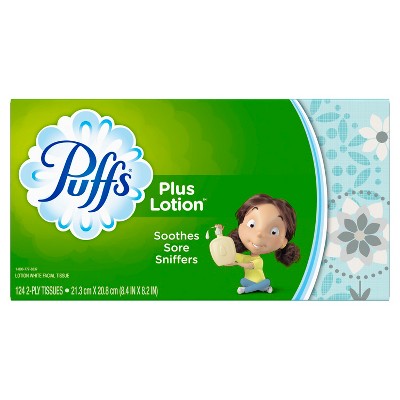 puffs lotion tissue facial plus target