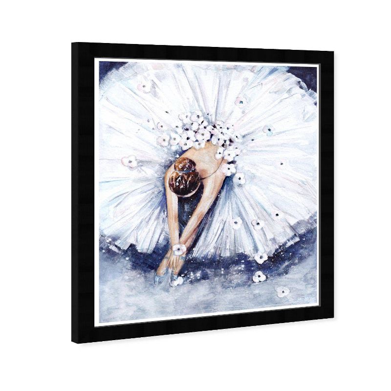 15&#34; x 21&#34; Ballet Ballerina Dress Framed Wall Art Print Blue - Wynwood Studio, 3 of 8