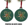 University of Vermont Catamount Logo Aluminum Holiday Christmas Tree Ornament - 2 of 4