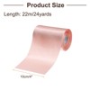 Unique Bargains Polyester Solid Satin Ribbon - 2 of 3