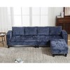 NicBex Upholstered Modular Sectional Sofa Modern Convertible Sectional Sofa Chenille Fabric L-Shaped Couch for Living Room,Apartment - image 2 of 4