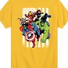 Boys' - Marvel - Avengers American Flag Short Sleeve Graphic T-Shirt - 2 of 4