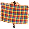 LA LEELA Women's Beachwear Summer Beach Wrap Bikini Wraps Sarong Skirt Swimsuit Swim Cover Ups for Swimwear Coverups Women One Size Multi,Plaid - 3 of 4