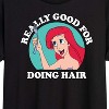 Women's - Disney - Really Good For Doing Hair Oversized Graphic T-Shirt - 2 of 4