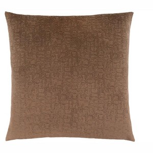 Tramull 18x18 Inch Decorative Throw Pillow with Insert for Sofa & Bed, Hypoallergenic Polyester, Indoor Use - 1 of 4