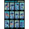 Men's Lilo & Stitch Emotions of 626 Pull Over Hoodie - 2 of 4