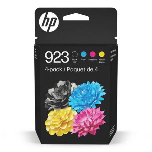 Hp 923 Cmyk Original Ink Cartridge 4-pack : Target