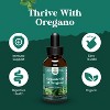 Organic Oregano Oil Drops, Super Concentrated Liquid Oil of Oregano + Carvacrol 60%, Digestion & Immune Support, Nature's Craft, 30 mL - 2 of 4