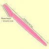 40 pcs Eyebrow Razor With 24 PCS Eyebrow Shaping Stencil, Eyebrow Hair Trimmer and Shaver - 3 of 4