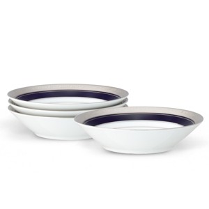 Noritake Crestwood Cobalt Platinum Set of 4 Fruit Bowls - 1 of 4