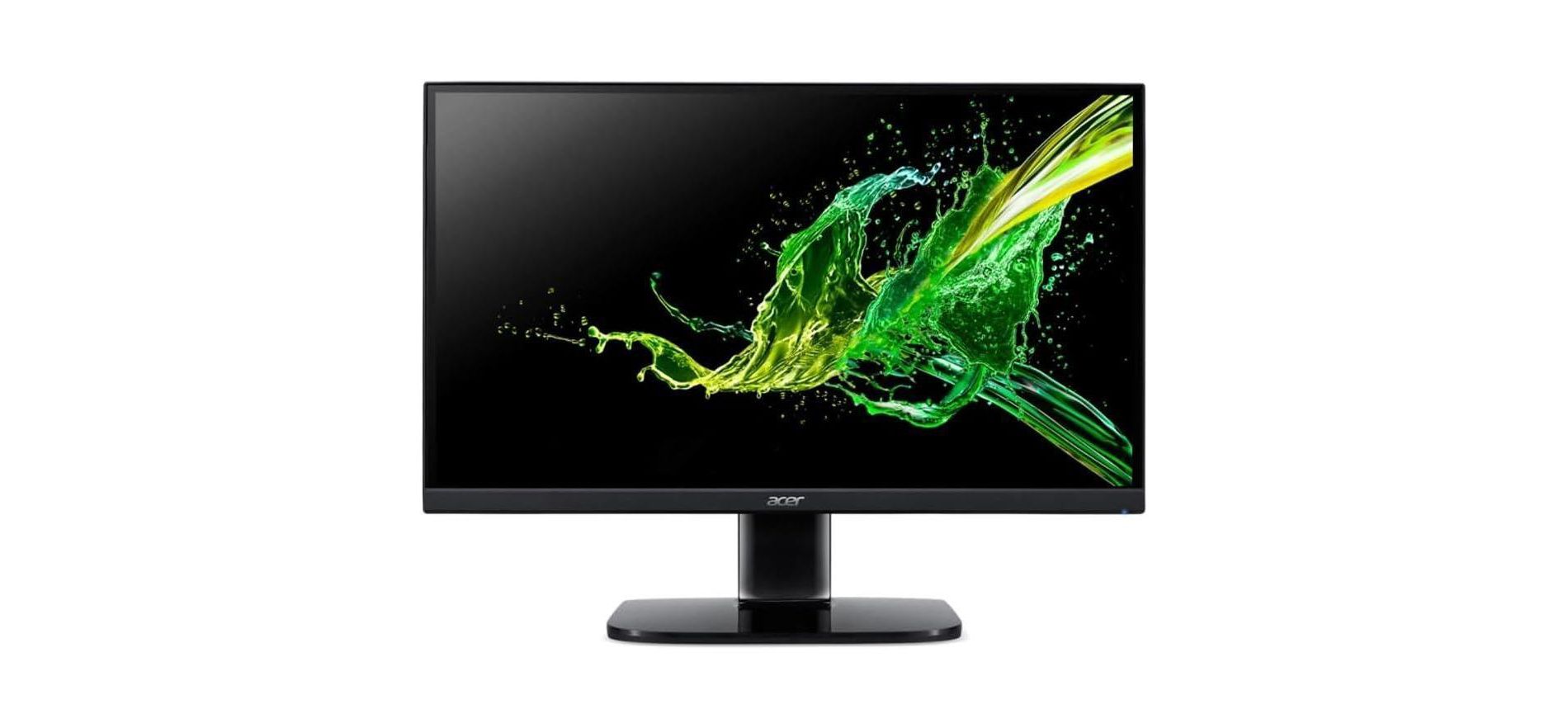Refurbished Acer 24" LCD Monitor - 16:9 - Black - 250 Nit - 1 ms - HDMI - VGA- KA242Y G0 - Manufacturer Refurbished