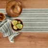 Solino Home Striped Linen Table Runner | Chelsea Stripe - 2 of 4