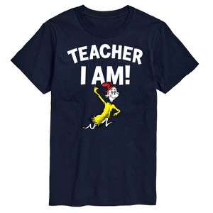 Men's - Dr. Seuss - Teacher I Am Sam I Am Short Sleeve Graphic T-Shirt - 1 of 4