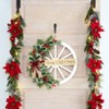 The Lakeside Collection Wagon Wheel Wreath - 3 of 4