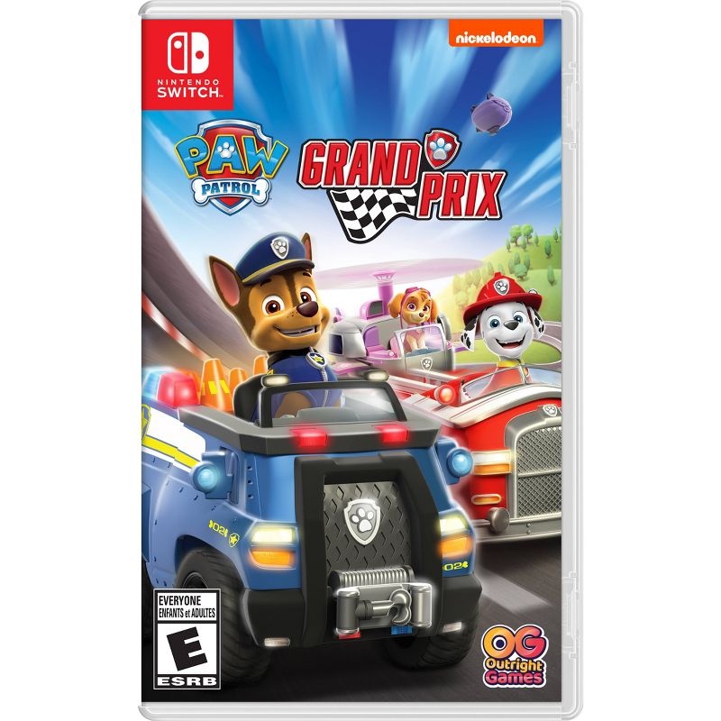 PAW PatrolGrand Prix - Nintendo Switch: Multiplayer Racing Adventure, E Rated, 1-4 Players, 1 of 8