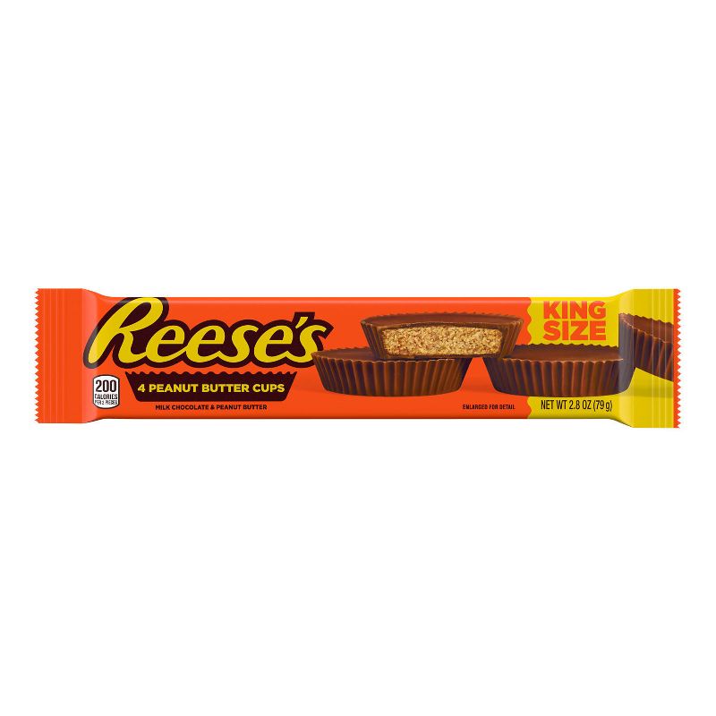 2.8oz Reese&#39;s Peanut Butter Cup King Size Candy, 1 of 7