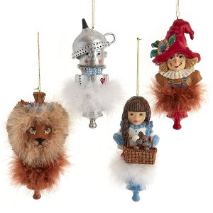 Kurt Adler 6-Inch Holly Hats Wizard Of Oz Boxed Set Ornaments - 1 of 4