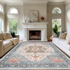 Abynow Medallion Faded Persian Indoor Area Rug - 2 of 4
