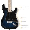 GLARRY 39" GST Series Electric Guitar Kit with Amp for Beginner Starter, HSS Pickups Full Size Guitar (Dark Blue) - 2 of 4