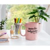 Silver Buffalo Mean Girls "Really Pretty" Wax Resist Ceramic Pottery Mug | Holds 18 Ounces - 3 of 4