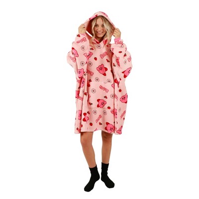 Adult Kirby Oversized Hoodie Blanket Wearable Blanket osfa Target