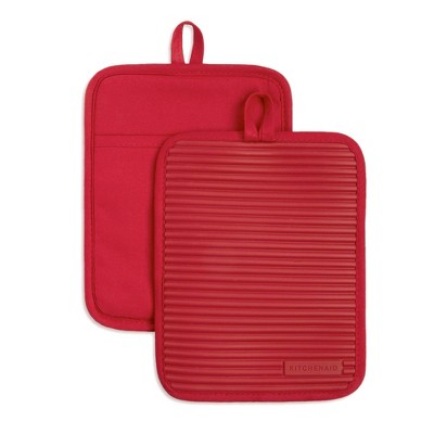 Kitchenaid 2pk Cotton Beacon Pot Holders : Target