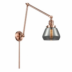 Fulton - 1 Light Double Extension Swing Arm Wall Sconce In Industrial Style-30 Inches Tall and 8 Inches Wide - 1 of 1