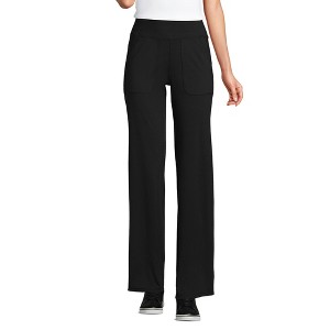 Lands' End Women's Active Hi Impact High Rise Straight Leg Pants - 1 of 4