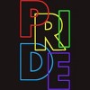 Adult Design By Humans Pride Sleek Text By MANGAZaB T-Shirt - 2 of 2