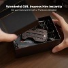 Warmounts Men Slim RFID Wallet in Carbon Fiber & Aluminum - Stylish, Secure & Perfect Valentine's Gift - 2 of 4