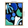 Amanti Art Cool Shapes  I by Regina Moore Framed Canvas Wall Art - 4 of 4