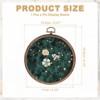 Unique Bargains Velvet Hanging Pins Badge Brooch Jewelry Storage Organizing Display Round Board - 2 of 4