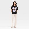Women's Twilight Loca Short Sleeve Graphic T-Shirt - Black - 3 of 3