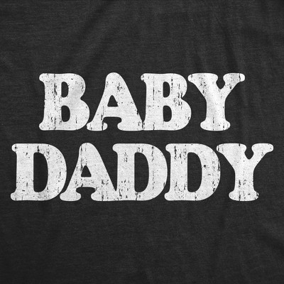 Мужские футболки Crazy Dog T-Shirts, Inc. Mens Funny T Shirts Baby Daddy Sarcastic Parent Graphic Novelty Tee For Men - Crazy Dog Men's T Shirt Gift for Dad Black L — фото 2