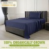4 Piece Viscose from Bamboo Cooling sheets Ultra Soft 100% Organic Deep Pocket Luxury Bed Sheets with Pillowcases - Lux Decor Collection - 2 of 4