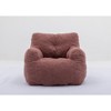 Grungis Bean Bag Chair,Beanbag Chair with Memory Foam,Adult Lounge Sofa with Armrests,Comfy Couch for Living Room Bedroom or Gaming Venue - 4 of 4