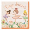 Blue Panda 100 Pack Ballerina Napkins for Girl's Birthday Party, Baby Shower, 6.5 In, 2-Ply - 3 of 4