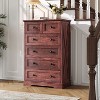 Farmhouse Wood Dresser for Bedroom - 3 of 4