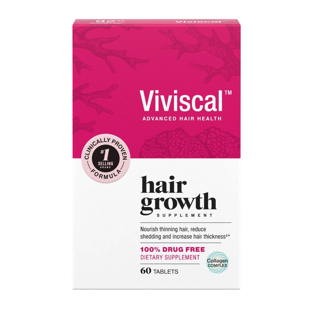 Photos - Vitamins & Minerals Viviscal Women's Hair Growth Supplement - 60ct