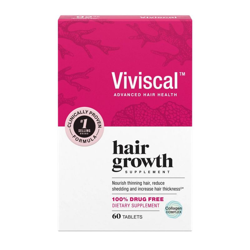 Viviscal Women&#39;s Hair Growth Supplement - 60ct, 1 of 13