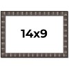 PosterPalooza | Photo Size Deco Black Picture Frame - UV Acrylic, Foam Board Backing, Hanging Hardware - 2 of 4