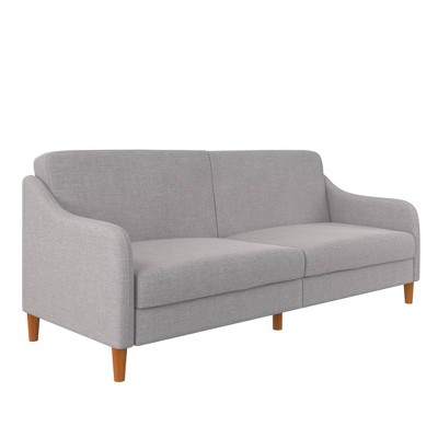 target gray futon