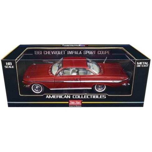 1961 Chevrolet Impala Sport Coupe Honduras Maroon Metallic 