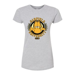 Women's - Garfield - University Fitted Graphic T-Shirt - 1 of 3